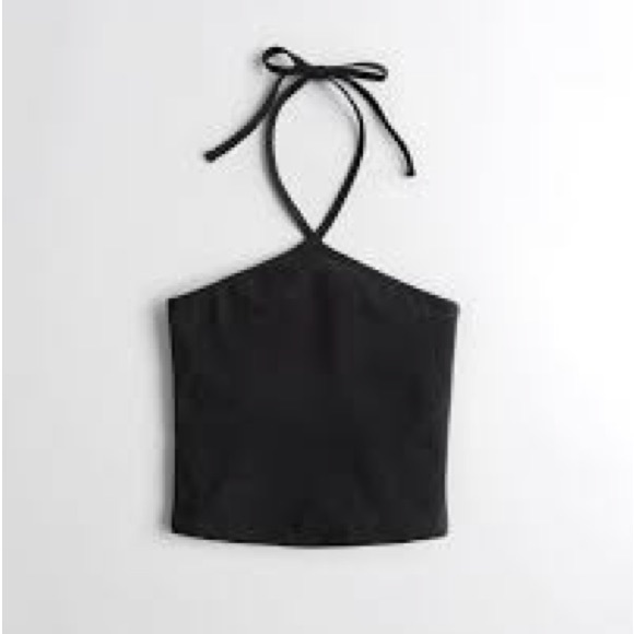 NWT Hollister Pointed Neck Halter Top XS - Picture 3 of 5